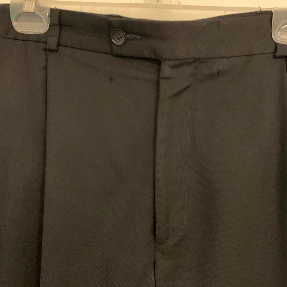 Alfani men’s Black Dress Pants 34x32 pleated
